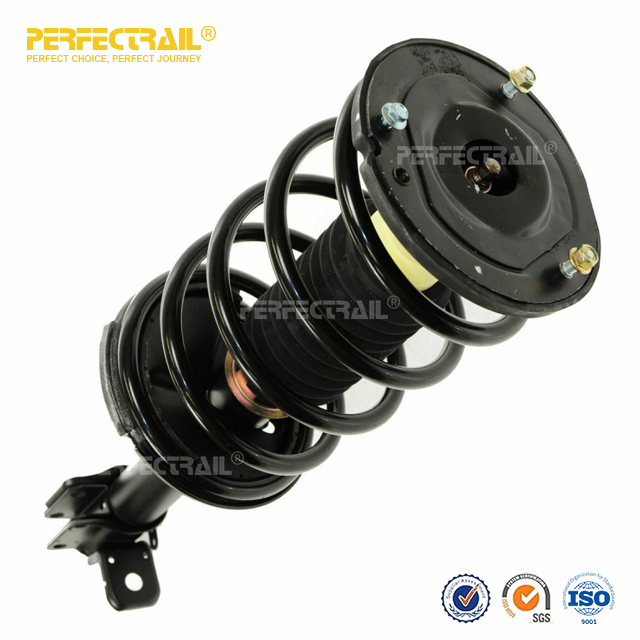 PERFECTRAIL® 171578 171579 Conjunto de puntal de suspensión delantera automática y muelle helicoidal para Dodge Neon 2000-2005
