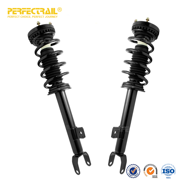 PERFECTRAIL® 472665 Conjunto de puntal de suspensión delantera automática y resorte helicoidal para Dodge Charger 2012-2014