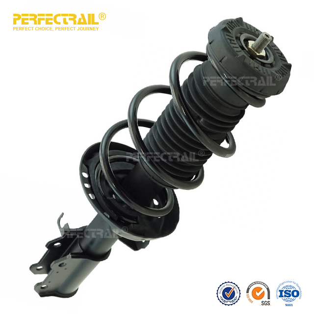 PERFECTRAIL® 472663 472664 Conjunto de muelle helicoidal y puntal de suspensión delantera automático para Chevrolet Cruze 2014-2015