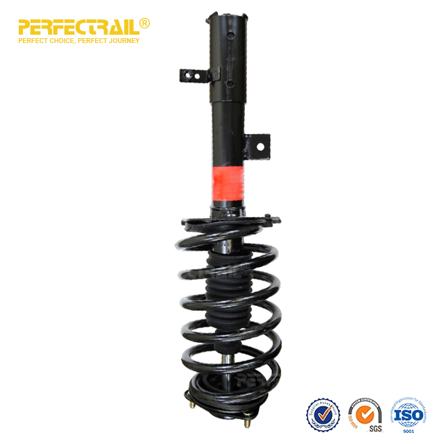 PERFECTRAIL® 172950 172951 Conjunto de resorte helicoidal y puntal de suspensión delantera automática para Jeep Compass 2012-2016