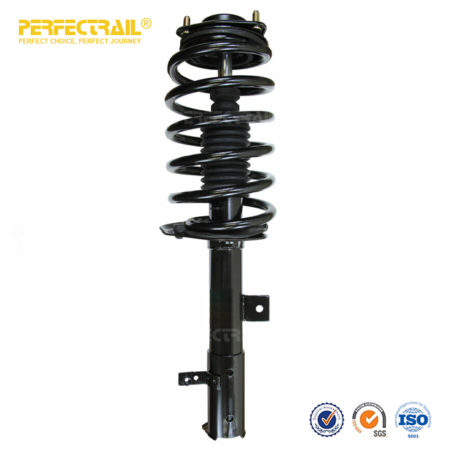 PERFECTRAIL® 372950 372951 Conjunto de puntal de suspensión delantera automática y resorte helicoidal para Jeep Patriot 2012-2017